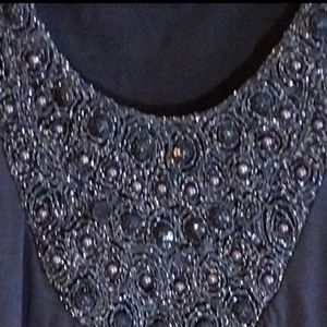 𝅺AGENDA Beaded Jersey Top